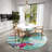 Chenille Washable Abstract Indoor / Outdoor Rug-316055339