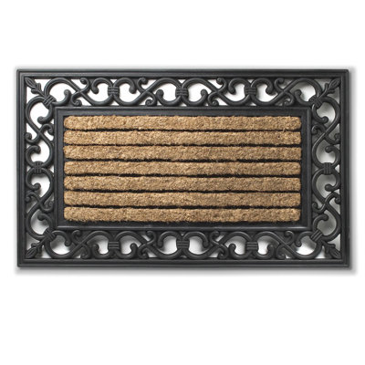 Tapis de porte d'extérieur 30 po x 18 po Rockfield