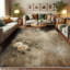Machine Printed 152cm X 76cm Area Rug