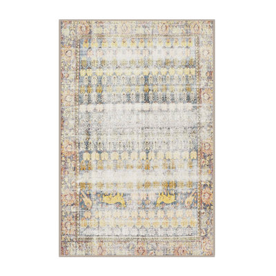 Tapis traditionnel beige clair Bottisham