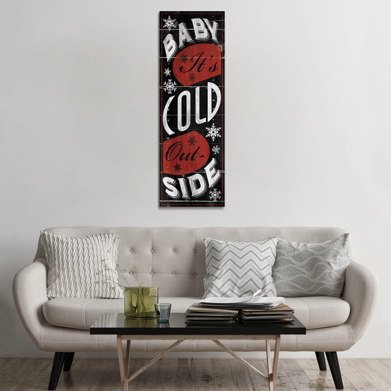 Baby Its Cold by Jace Grey - Wrapped Canvas Panoramic Print, 152.4 cm H x 50.8 cm W x 1.91 cm D