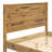 Hibir Rustic Solid Pinewood Bed Frame with Protective Top Trim, Modern Farmhouse Master Bedroom Platform Bed, Heavy-Duty Slat Support Base, No Box Spring Needed, Premium Style-123297192-123418554