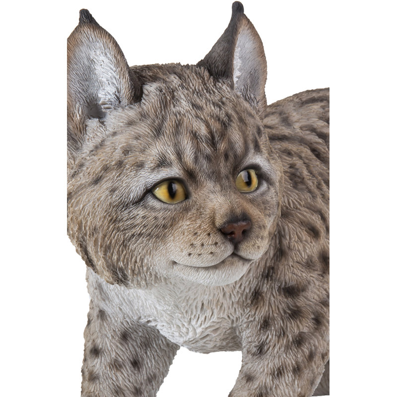 Lynx Kitten Statue