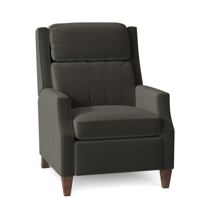 Fauteuil inclinable standard en cuir véritable de 31 po