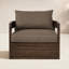 Jackson Outdoor Metal Swivel Chair-Bronze-895424763-895424762