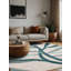 Tapis beige lavable à la machine-572295828