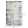 Tapis d'intérieur gris en polypropylène tissé à la main Ariahna
