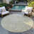 Chroma Brown Washable Indoor-Outdoor Rug - -23254770