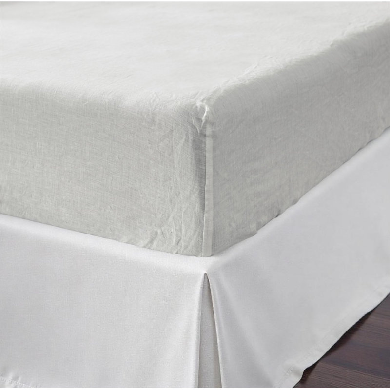 White Linen Queen Fitted sheet