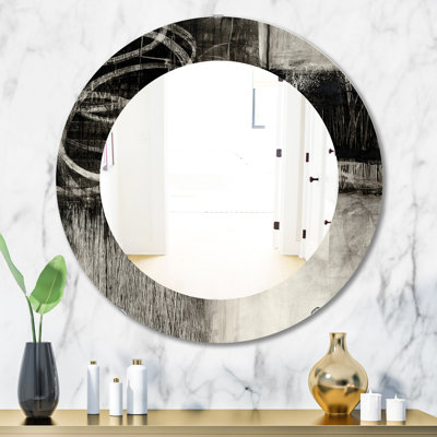 A Geometric Day Accent Mirror