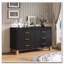 Commode 6 tiroirs moderne avec pieds en bois massif-1417059831