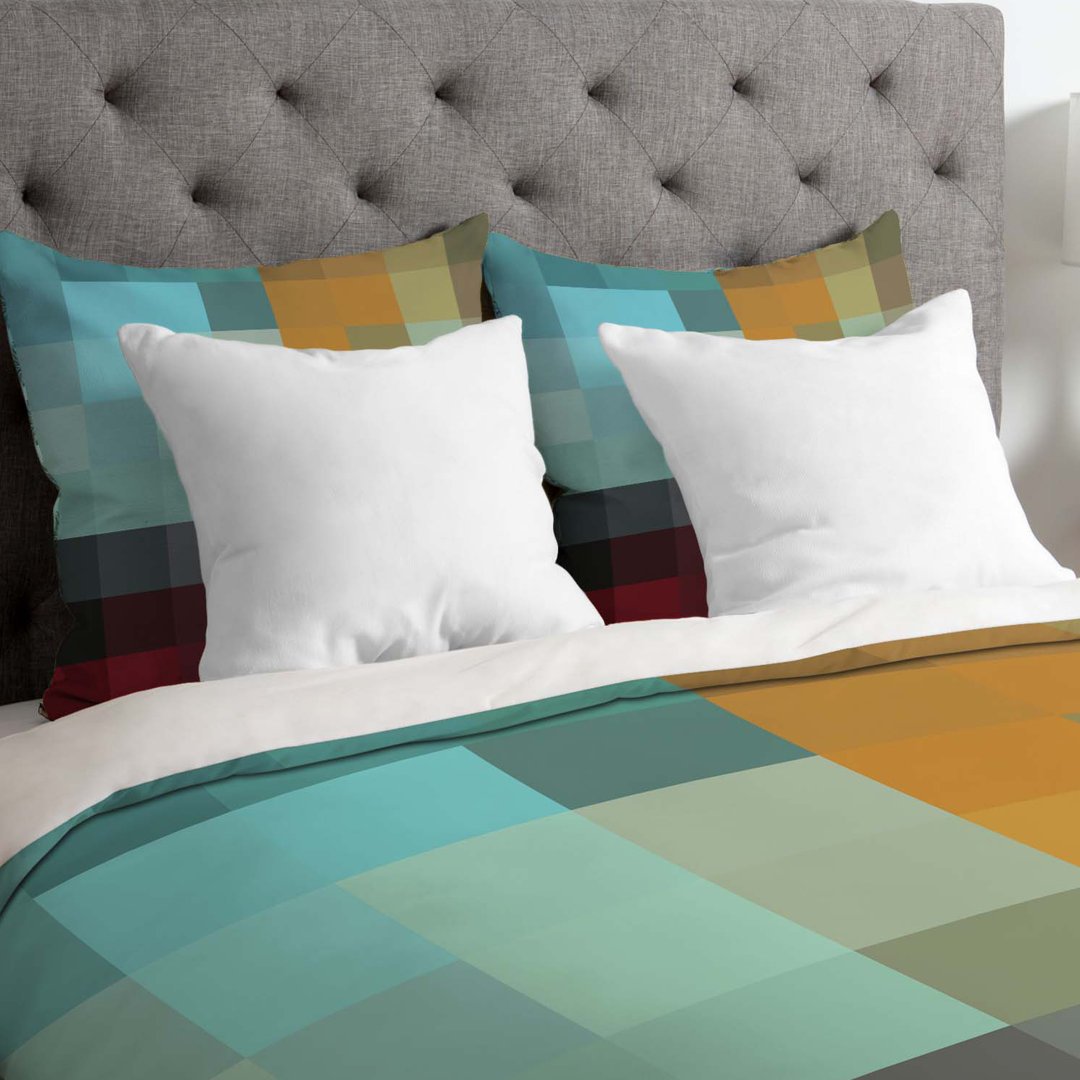 Patchwork Lightweight Duvet Cover Deny Designs 