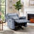 Brynli 37.4" W Microfiber Rocker Recliner-1230756907