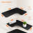 Floating Corner Shelves Set Of 3, Wall Mounted L-Shaped Display Shelves With Cord Hole, Space Saving Wooden Shelves For Bathroom Kitchen Living Room-1422685234