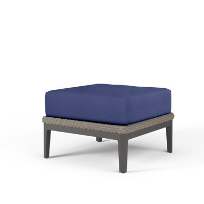 Aberdeen Outdoor Ottoman with Sunbrella® Cushion