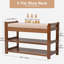 Banc de rangement polyvalent pour chaussures rembourrées-669838642