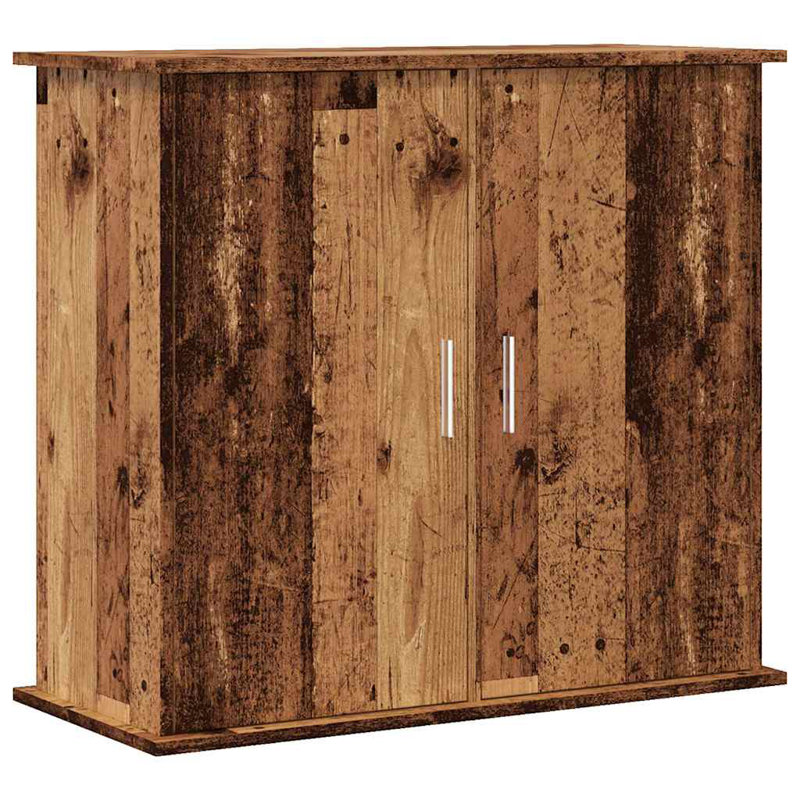 Support pour aquarium vidaXL, Gris béton, 31,89 po x 14,17 po x 28,74 po