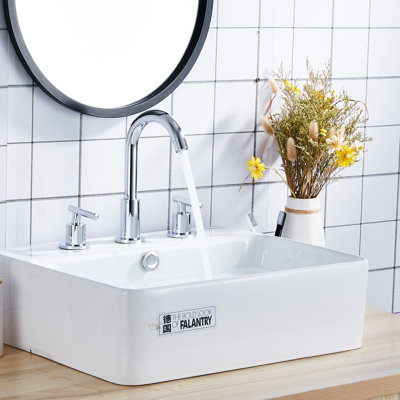 Widespread Bathroom Sink Faucet