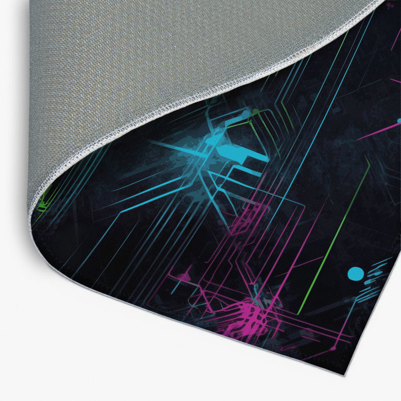 Tapis intérieur et extérieur Radiant Charge, Rectangle 4pi x 6 pi