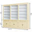 Bodee 240cm H x 300cm W Library Bookcase-1005911077