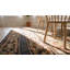 Tapis à tissage plat antique French Needlepoint