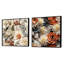 Kittie - Ensemble de 2 collages carrés floraux-101854345-101854346