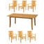 Cahyo Outdoor Teak Dining Set-1563906481