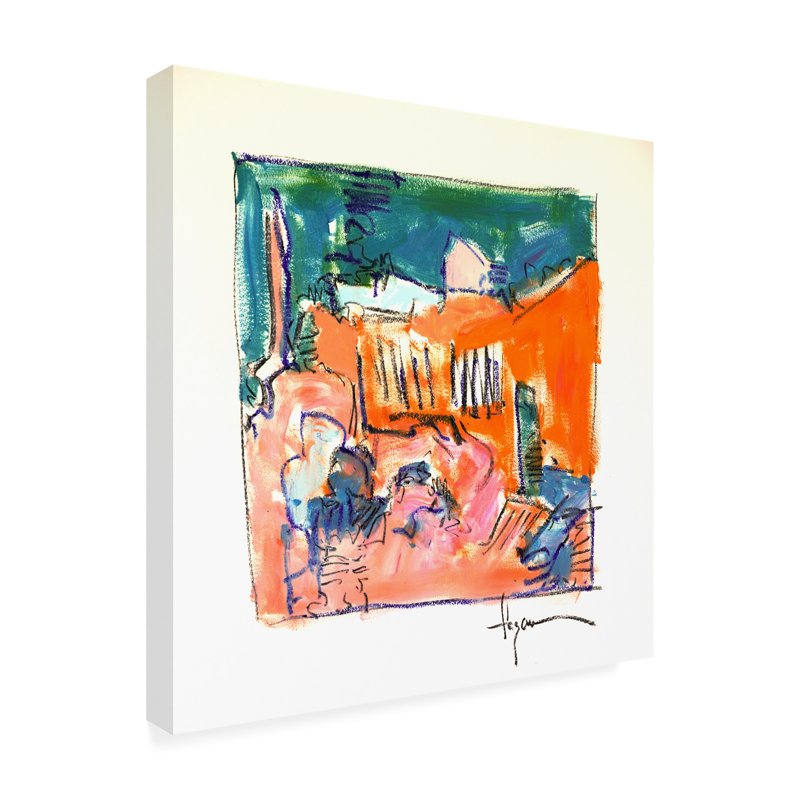Art sur toile «Bachelor Dorothy Fagan Blossomvsq», H 14 po x l 14 po
