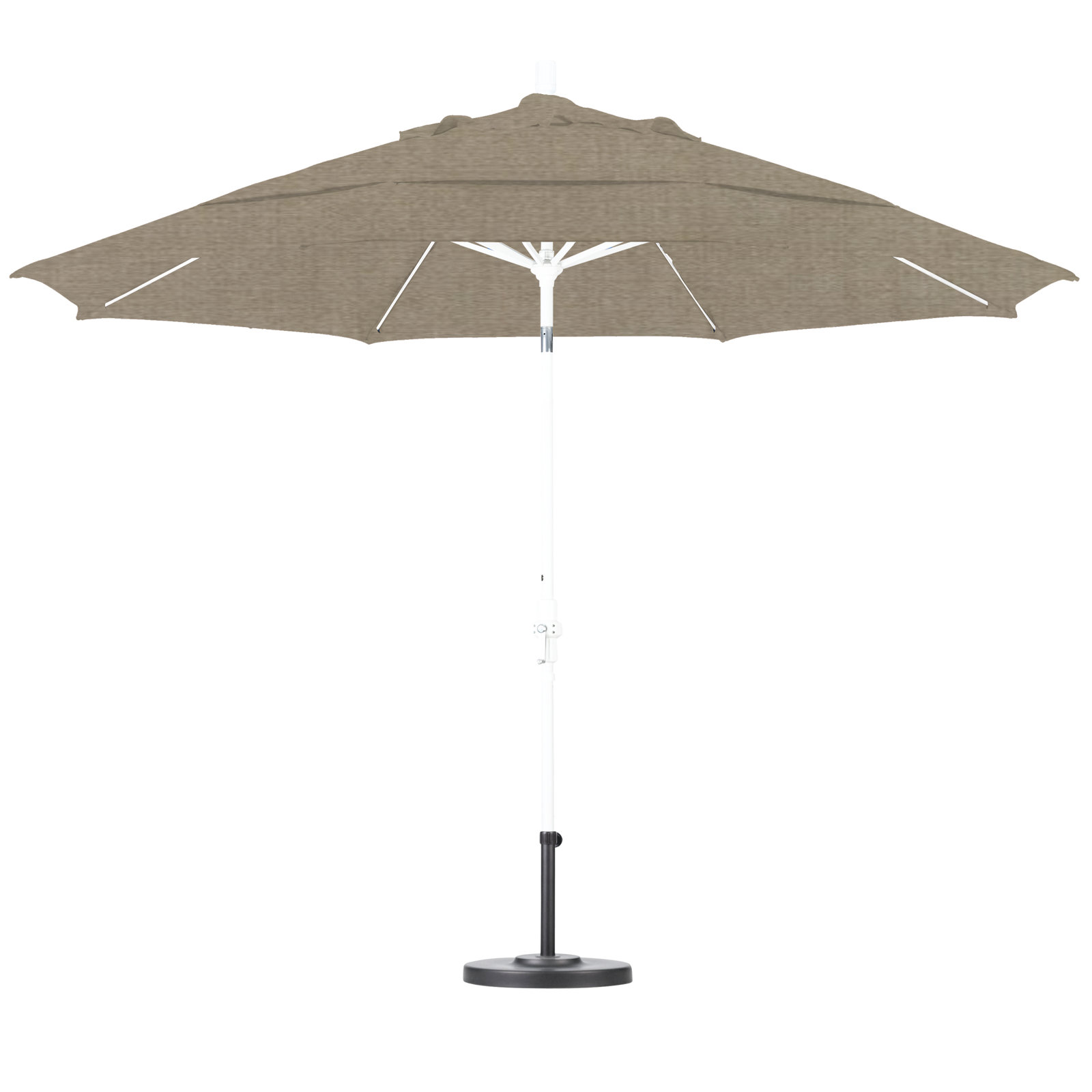 Brent 132'' Sunbrella® Outdoor Umbrella, Taupe