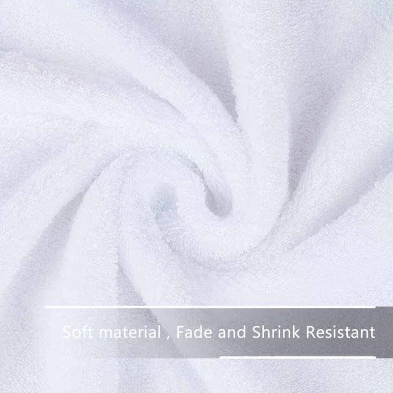 Rayon From Bamboo Bath Towel, White