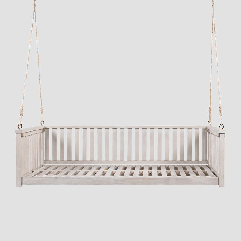 Balancelle de jardin simple pour patio, Blanc