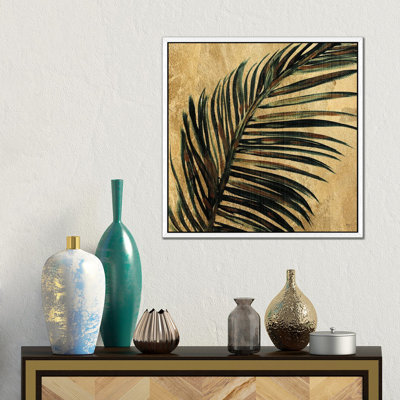 Lush Palm I by Susan Jill - Floater Frame Gallery-Wrapped Canvas Giclée on Canvas