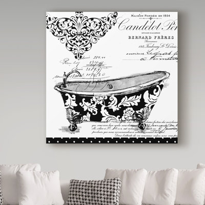 «Boudoir II» par Jadaya, impression sur toile tendue