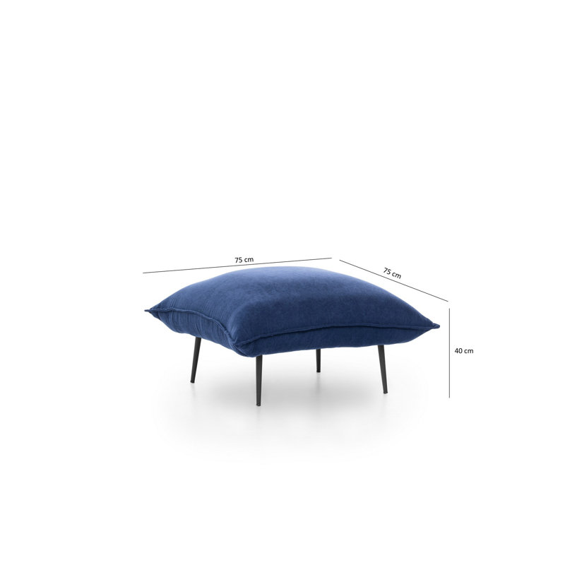 Tabouret d'appoint Abbottsford, Bleu marine