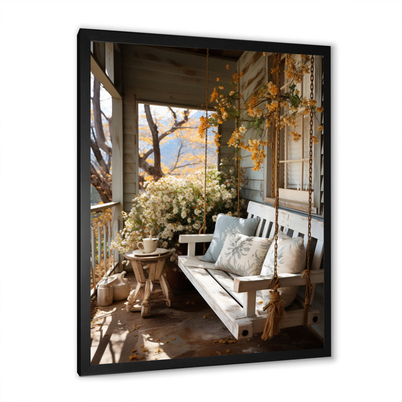 Valice Farmhouse Gentle Breeze II, Noir, H 40 po x l 30 po x P 1,5 po