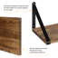 Solid Wood Floating Shelf