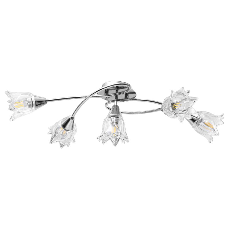 Sharie Glass Semi Flush Mount