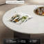 Table basse ronde en marbre de style luxueux-343190591