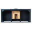 Meuble-lavabo sur pied simple 48 po avec plateau en quartz Abby-94003665