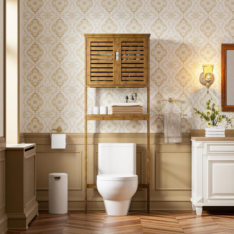 Freestanding Over The Toilet Storage