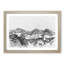 Mountain in Switzerland in Abstract - Framed Print-55726307-55726299