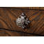 Ornate Moulding Table de chevet 1Pc USB