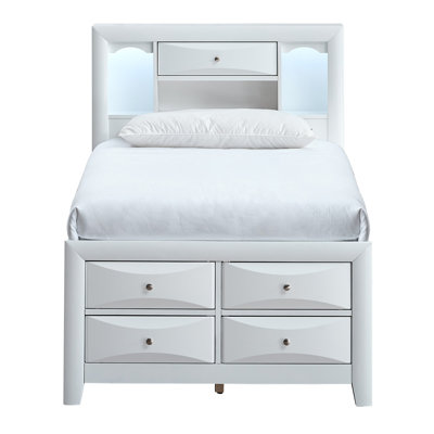 Kiril EAD88D83B22544A4A764B05D4F8D65A4 Twin Bed White