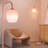 Elegant Floor Lamp, Modern Design, 3 Color Temperatures, Adjustable Shade, LED Bulb Included, Perfect For Living Room, Bedroom, Office-656853810-616895724