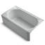 Memoirs® Alcove 60" x 33.75" Soaking Bathtub-10978500