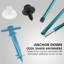 Auvent escamotable en vinyle l 84 po x P 84 po Hike Crew