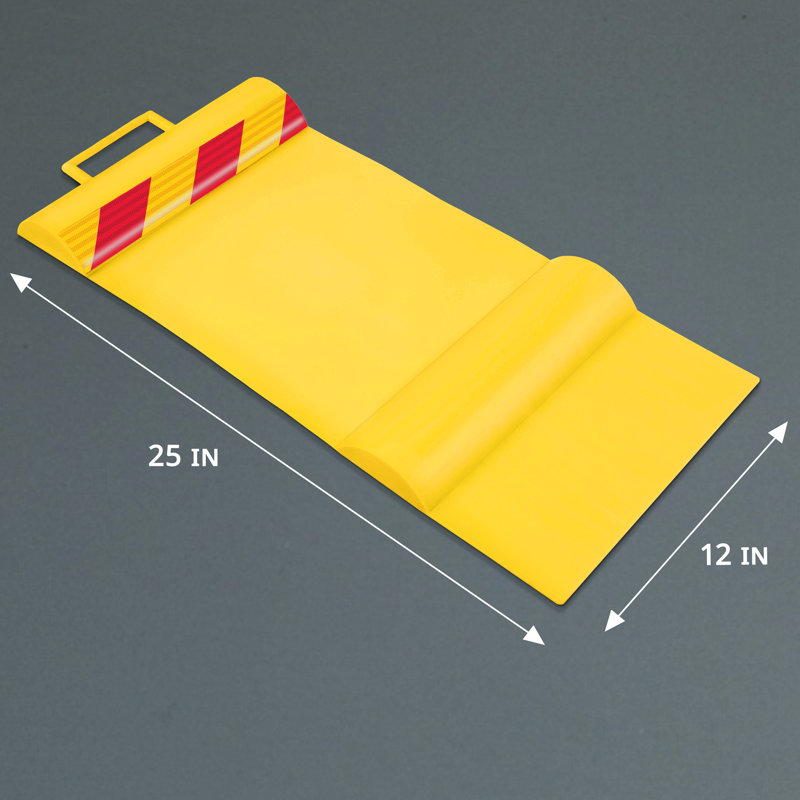 RaxGo 12'' W x 25'' L Garage Flooring in Yellow