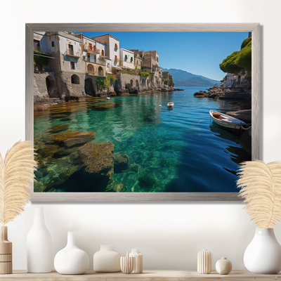 Italy Amalfi Coast Charms On Canvas Print
