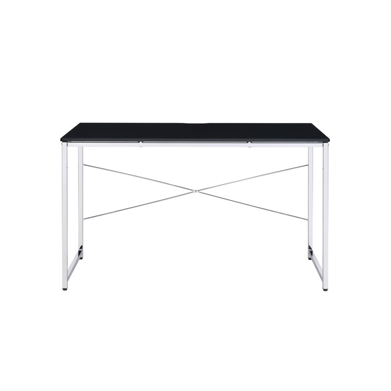 Bureau d'écriture avec base traîneau, Noir