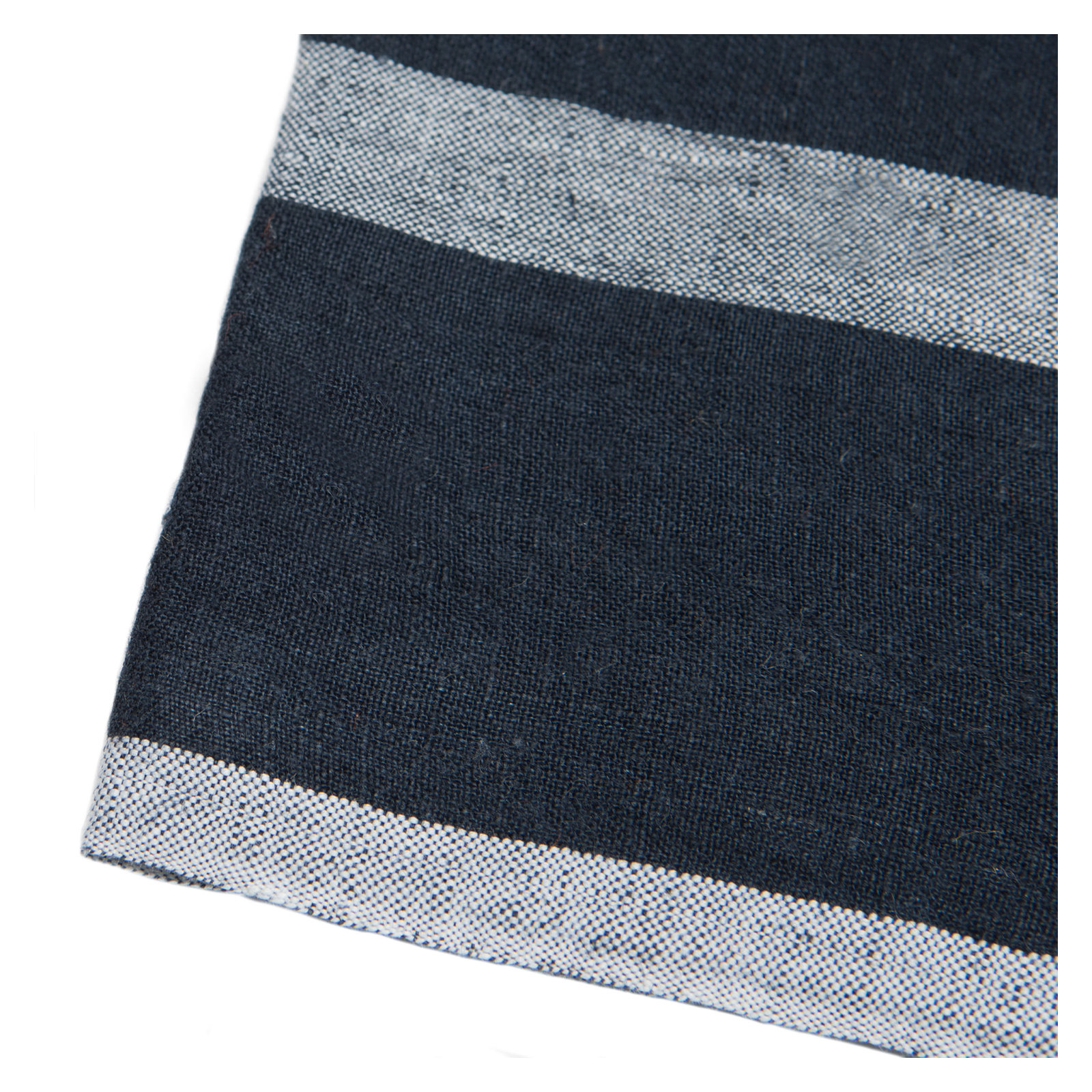 Stripe Tea Towel Kitchen Towel, Indigo/White